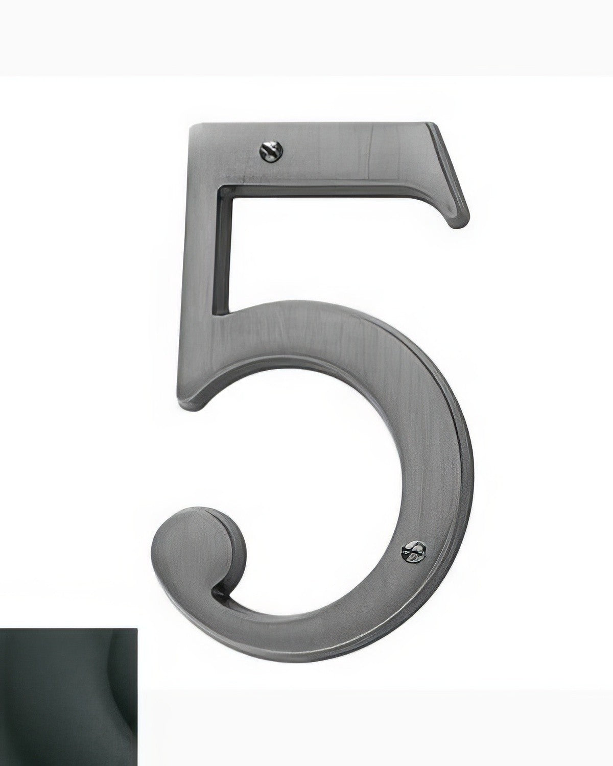 Baldwin 90675 Solid Brass House Number Five