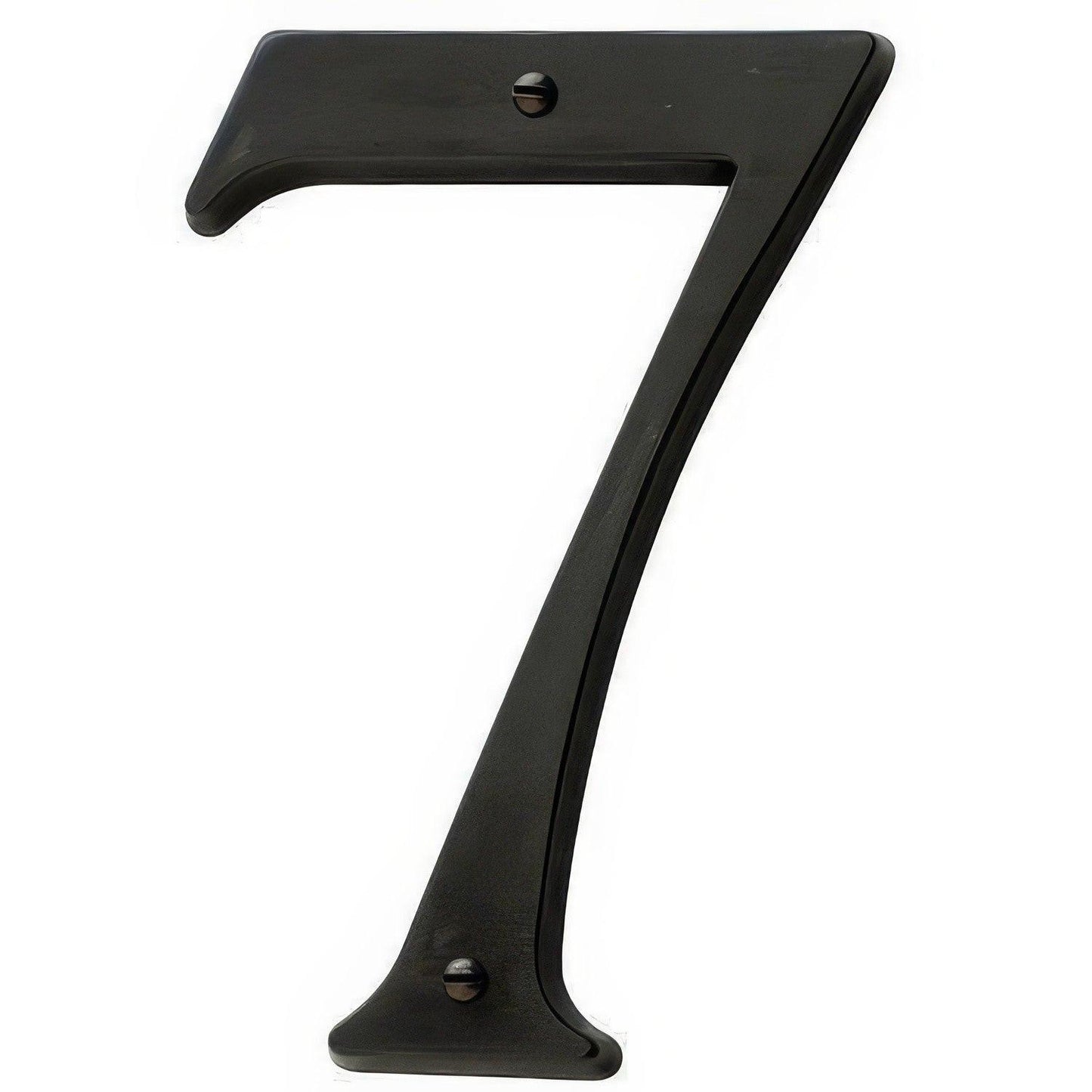 Baldwin 90677 Solid Brass House Number Seven.