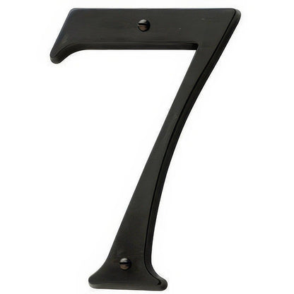 Baldwin 90677 Solid Brass House Number Seven.