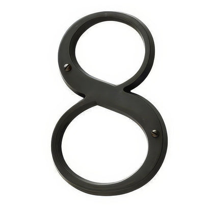Baldwin 90678 Solid Brass House Number Eight