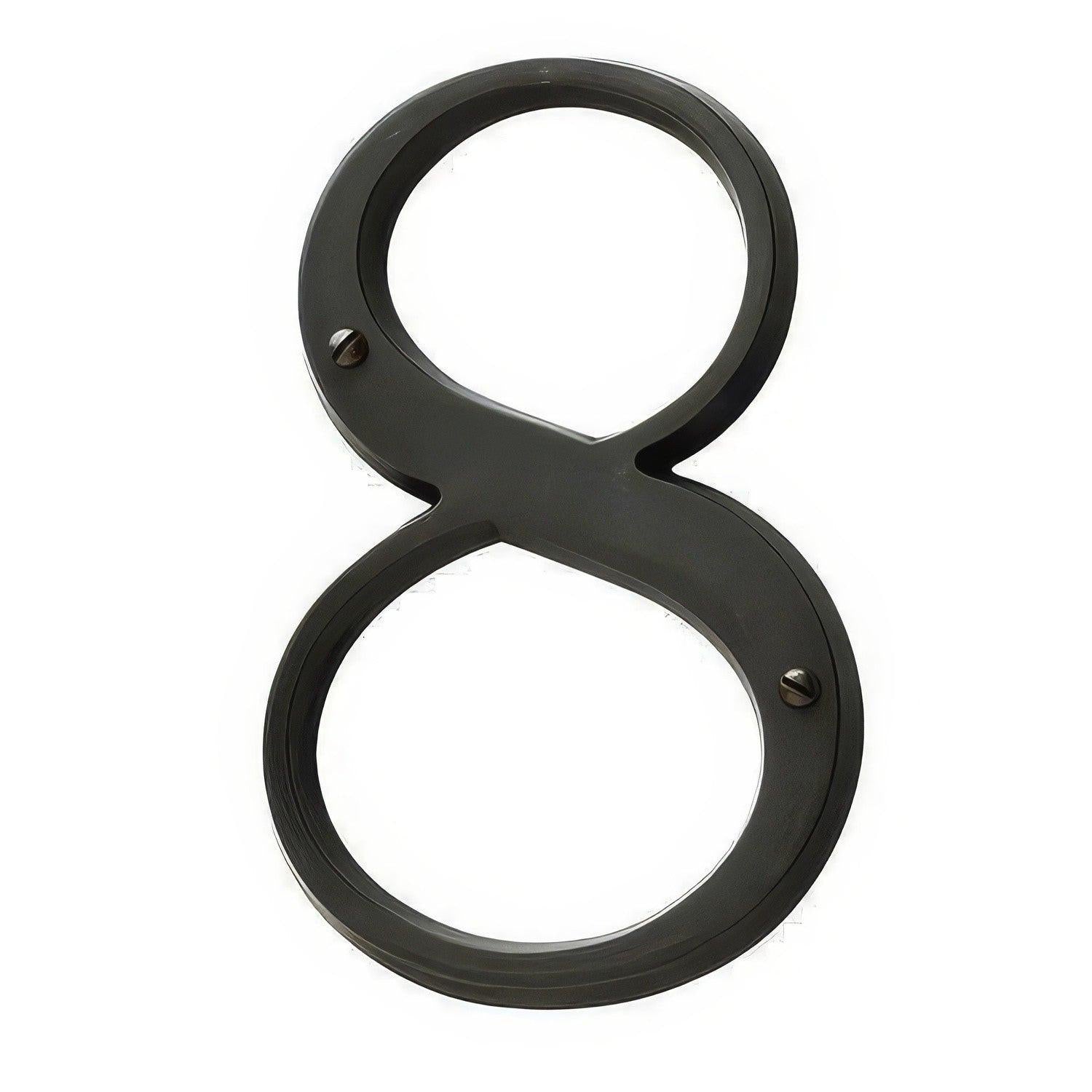 Baldwin 90678 Solid Brass House Number Eight.
