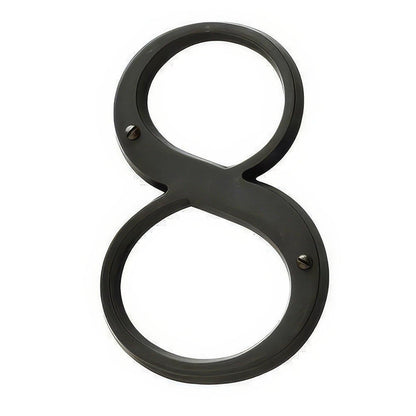 Baldwin 90678 Solid Brass House Number Eight.