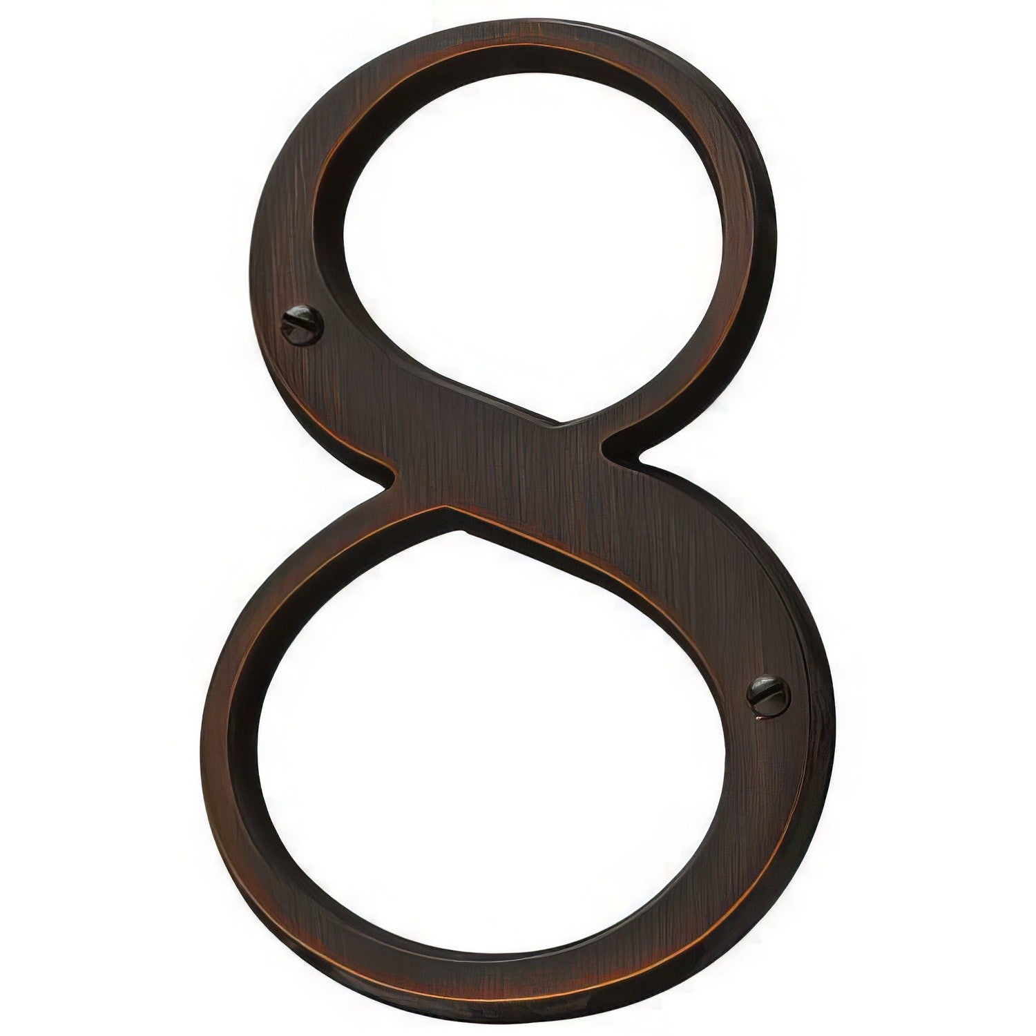 Baldwin 90678 Solid Brass House Number Eight