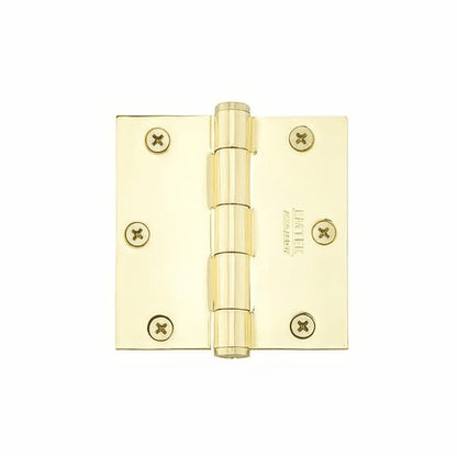 Emtek 91013US 3.5" x 3.5" Square Corner Plain Bearing Mortise Hinge - Pair