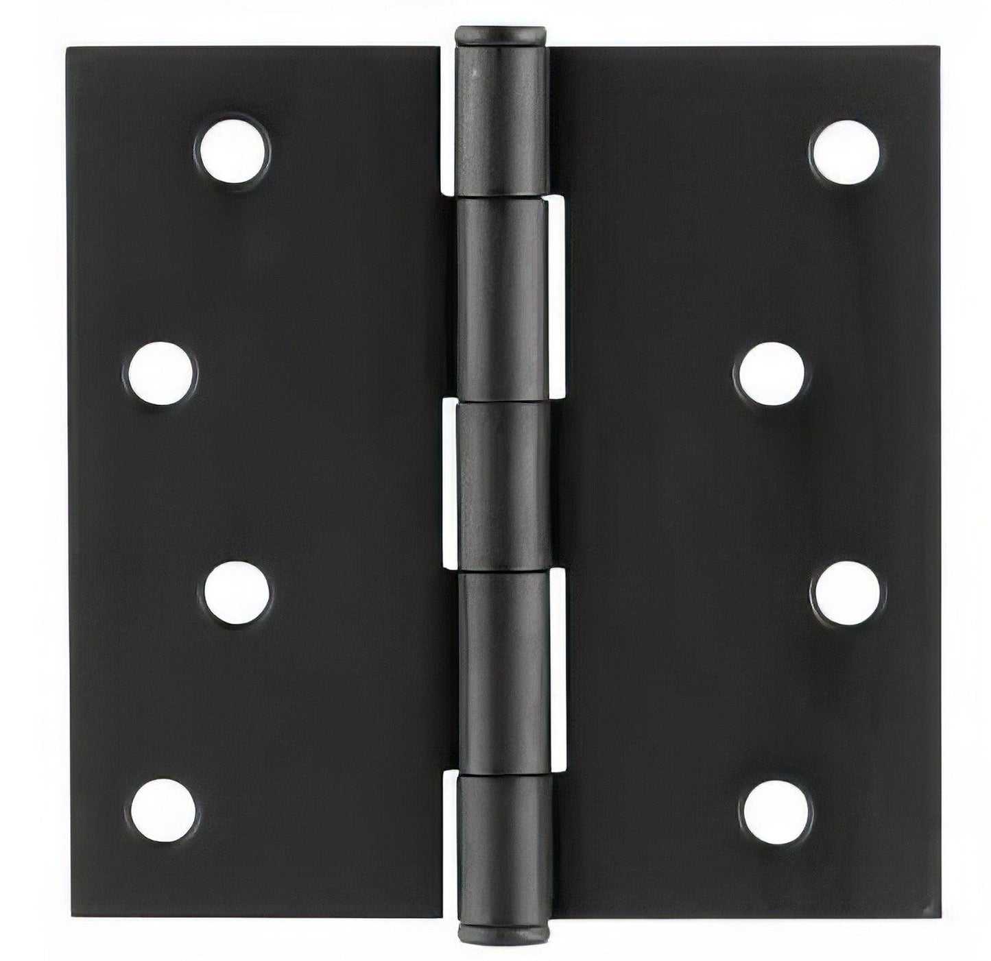 Emtek 4" x 4" Square Corner Plain Bearing Mortise Hinge - Pair