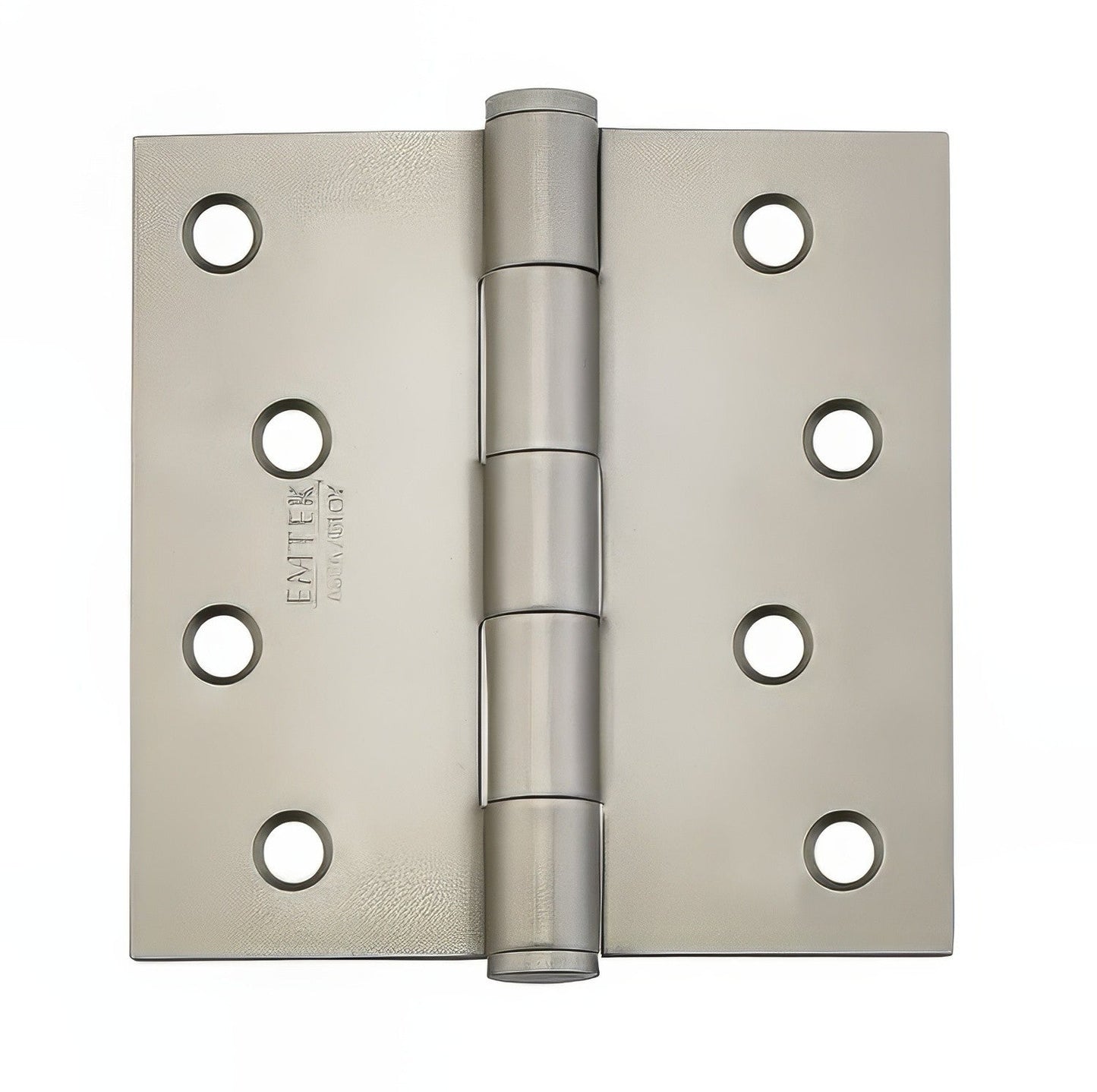Emtek 4" x 4" Square Corner Plain Bearing Mortise Hinge - Pair