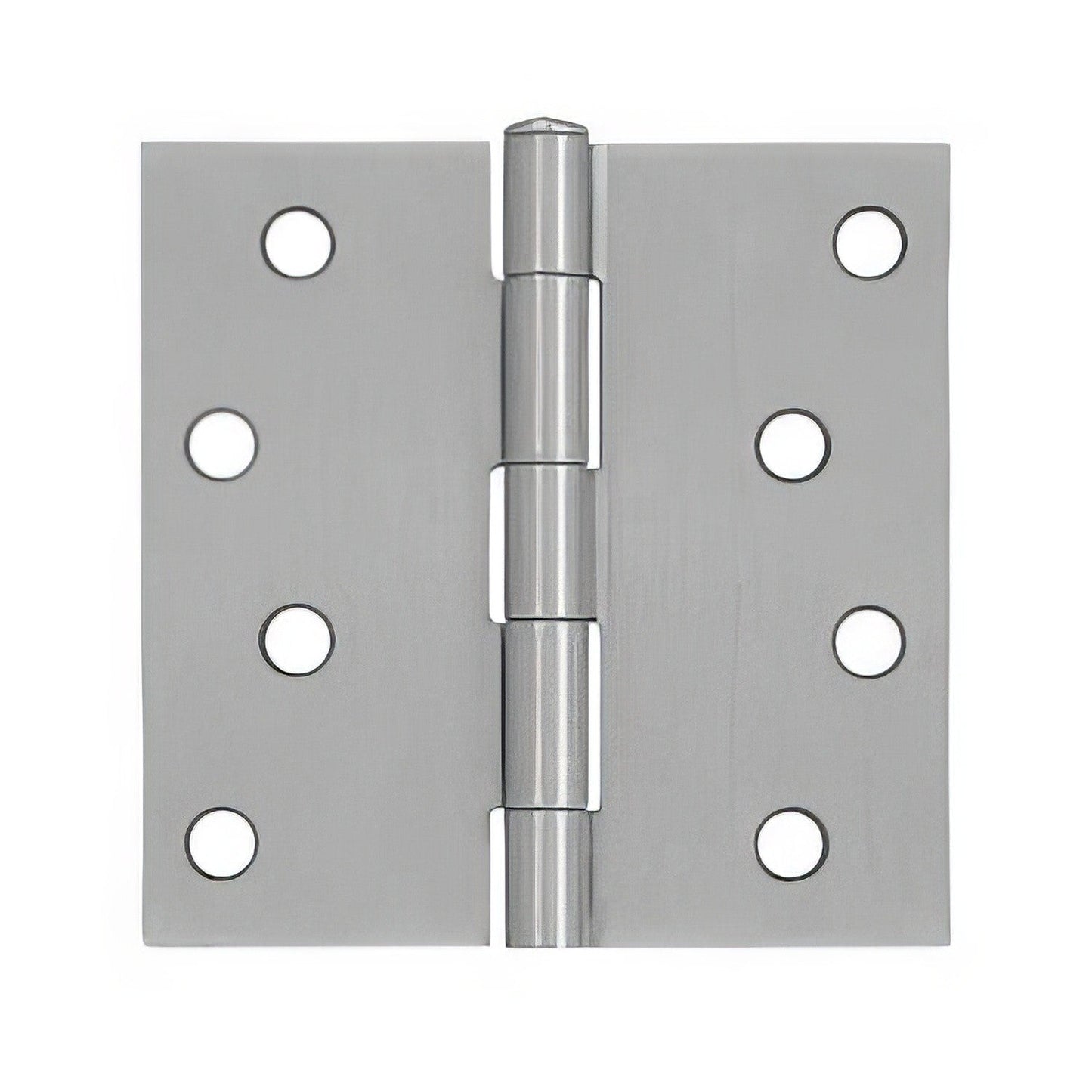 Emtek 4" x 4" Square Corner Plain Bearing Mortise Hinge - Pair