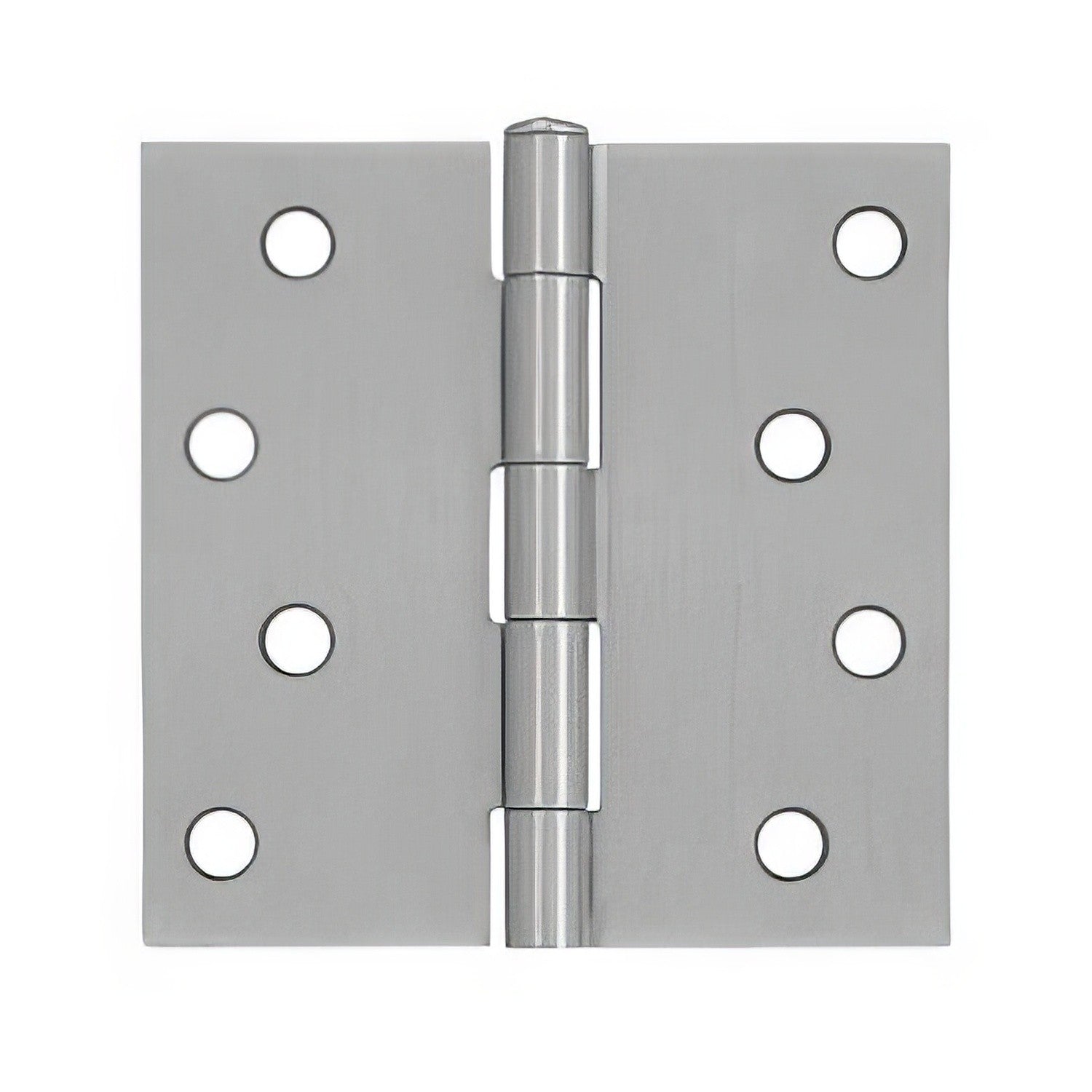Emtek 4" x 4" Square Corner Plain Bearing Mortise Hinge - Pair