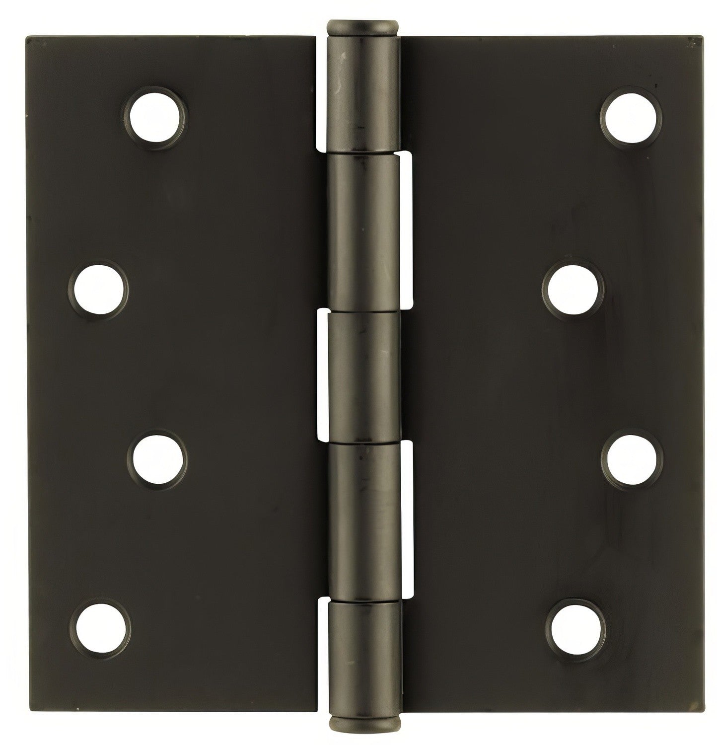 Emtek 4" x 4" Square Corner Plain Bearing Mortise Hinge - Pair