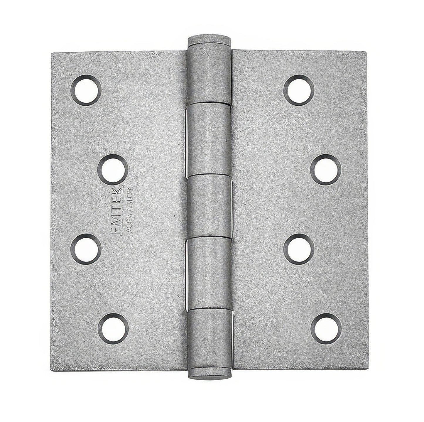 Emtek 4" x 4" Square Corner Plain Bearing Mortise Hinge - Pair