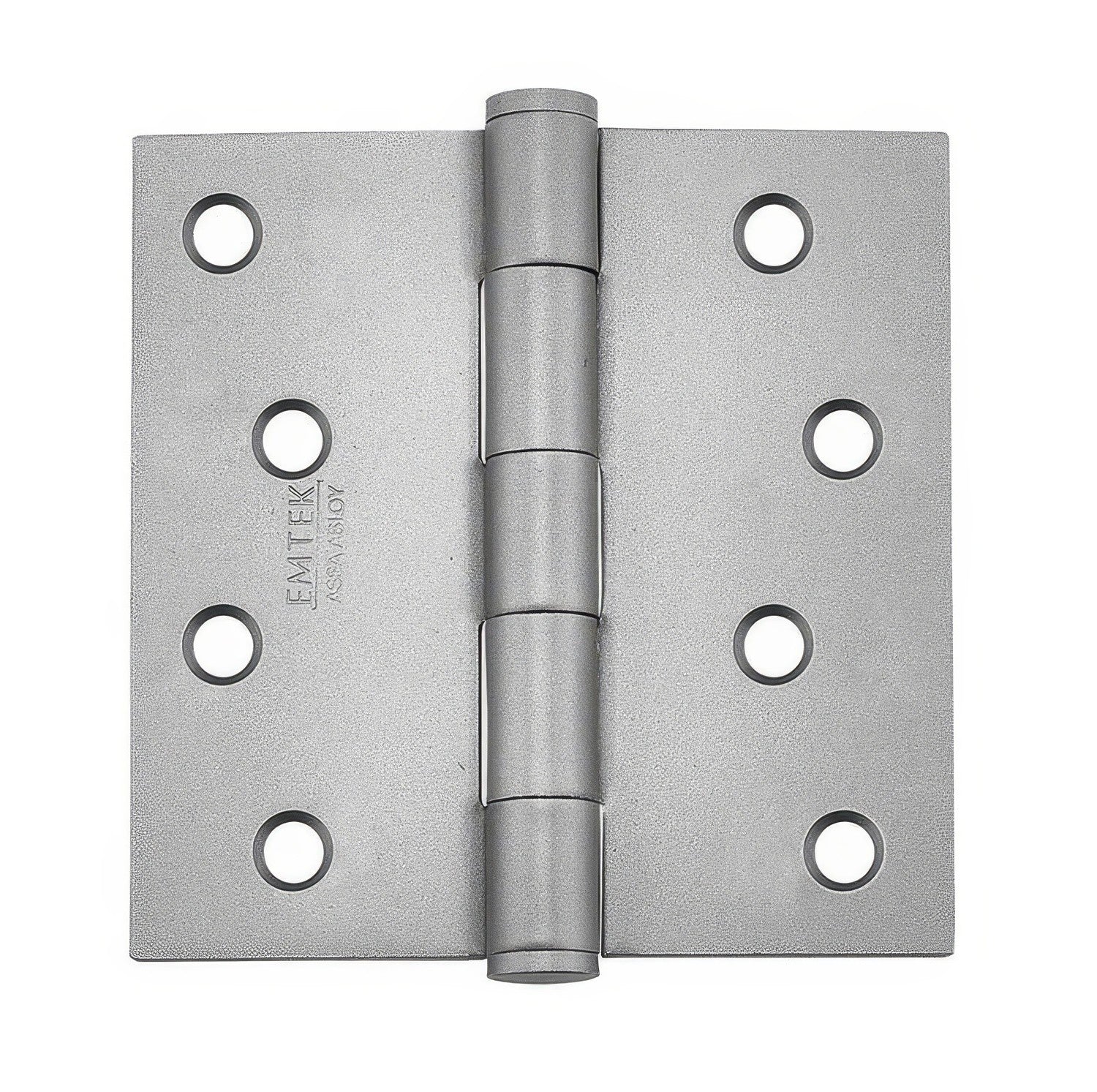 Emtek 4" x 4" Square Corner Plain Bearing Mortise Hinge - Pair