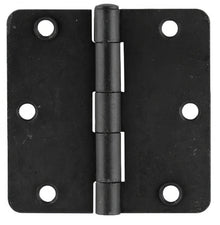 Emtek 91023US 3.5" x 3.5" Plain Bearing 1/4" Radius Corners Mortise Hinge - Pair