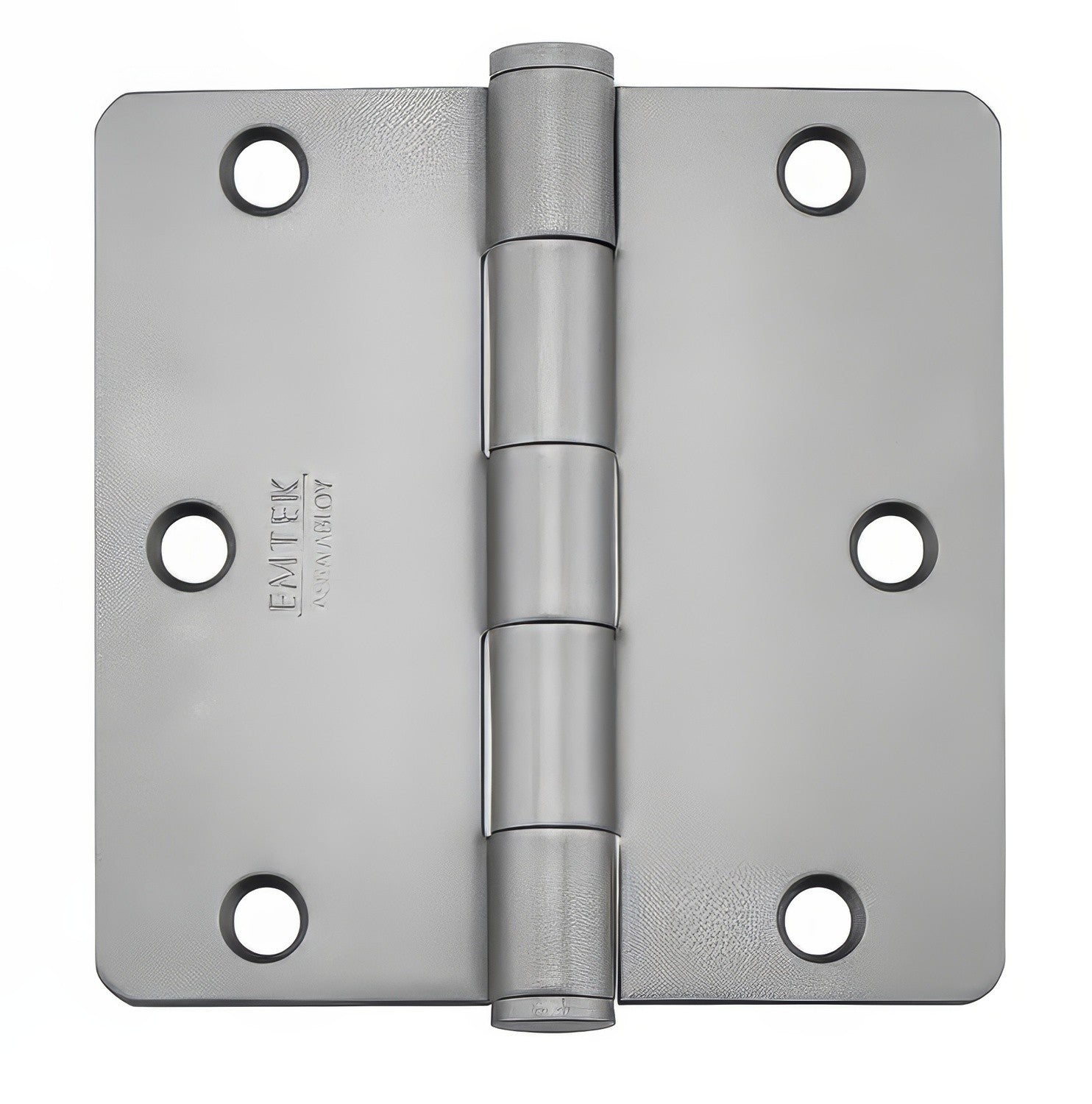 Emtek 91023US 3.5" x 3.5" Plain Bearing 1/4" Radius Corners Mortise Hinge - Pair