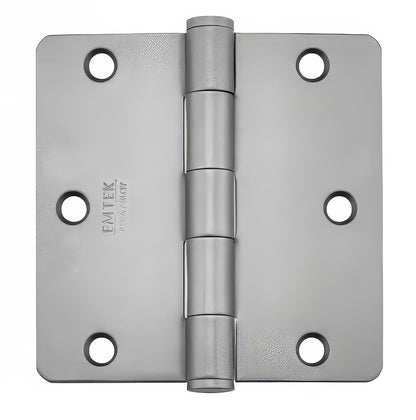 Emtek 91023US 3.5" x 3.5" Plain Bearing 1/4" Radius Corners Mortise Hinge - Pair