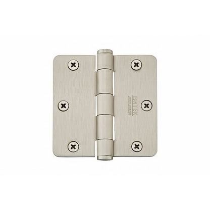 Emtek 91023US 3.5" x 3.5" Plain Bearing 1/4" Radius Corners Mortise Hinge - Pair