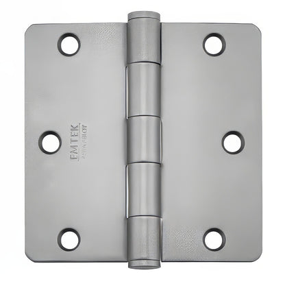 Emtek 91023US 3.5" x 3.5" Plain Bearing 1/4" Radius Corners Mortise Hinge - Pair