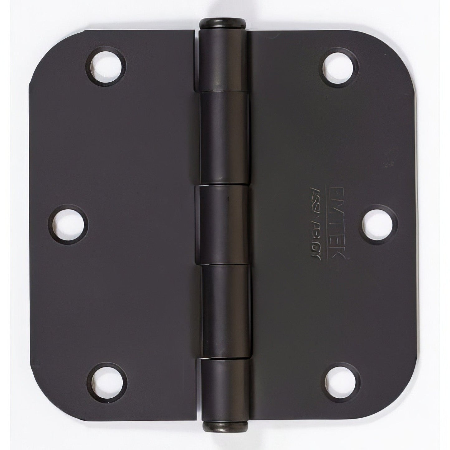 Emtek 91033US 3.5" x 3.5" Plain Bearing 5/8" Radius Corners Mortise Hinge - Pair