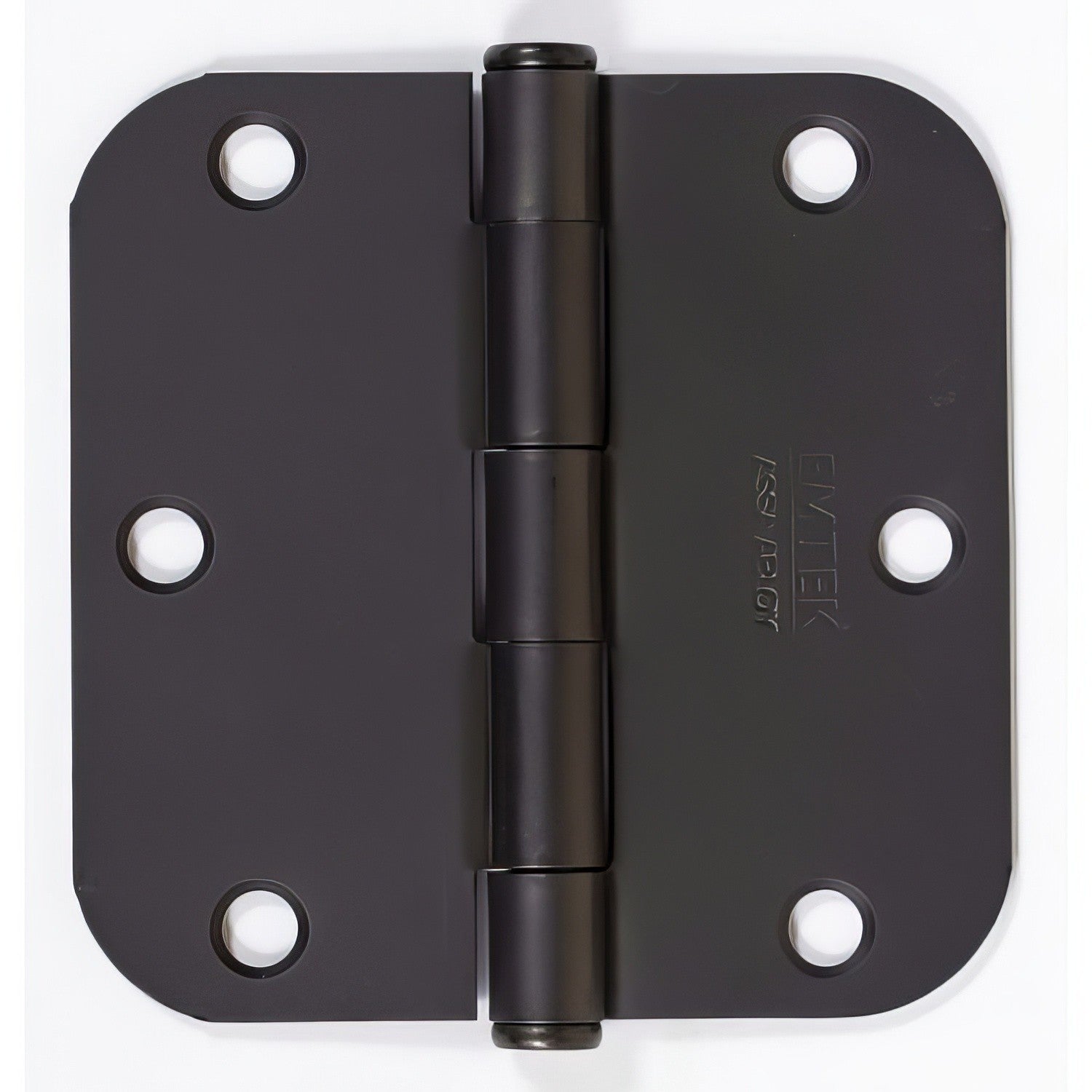 Emtek 91033US 3.5" x 3.5" Plain Bearing 5/8" Radius Corners Mortise Hinge - Pair