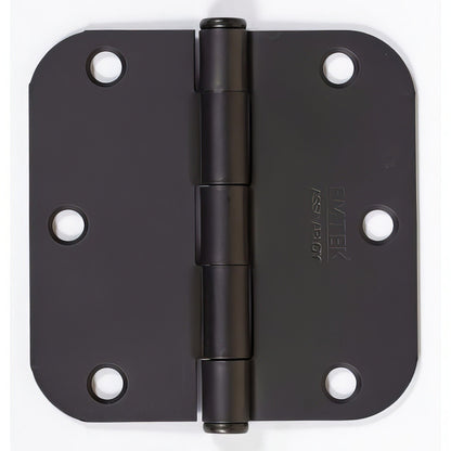 Emtek 91033US 3.5" x 3.5" Plain Bearing 5/8" Radius Corners Mortise Hinge - Pair