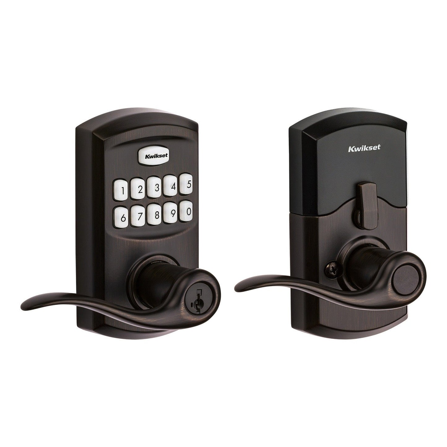 Kwikset 917TNL Electronic Keypad with Tustin Lever