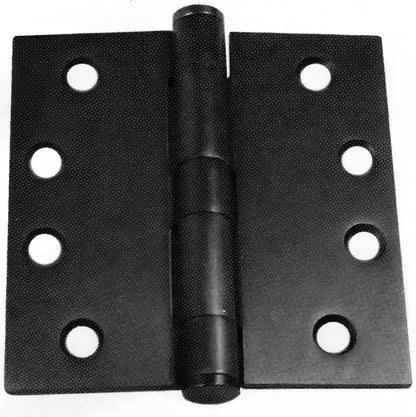Emtek 92014US 4" x 4" Square Corner Plain Bearing Mortise Hinge - Pair