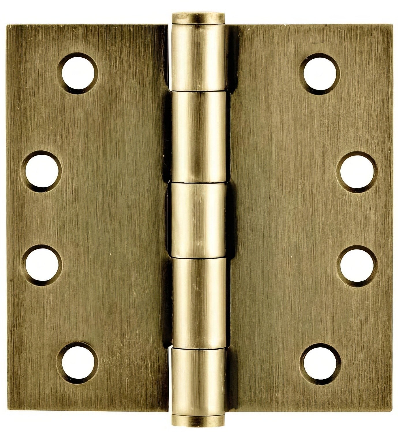 Emtek 92014US 4" x 4" Square Corner Plain Bearing Mortise Hinge - Pair