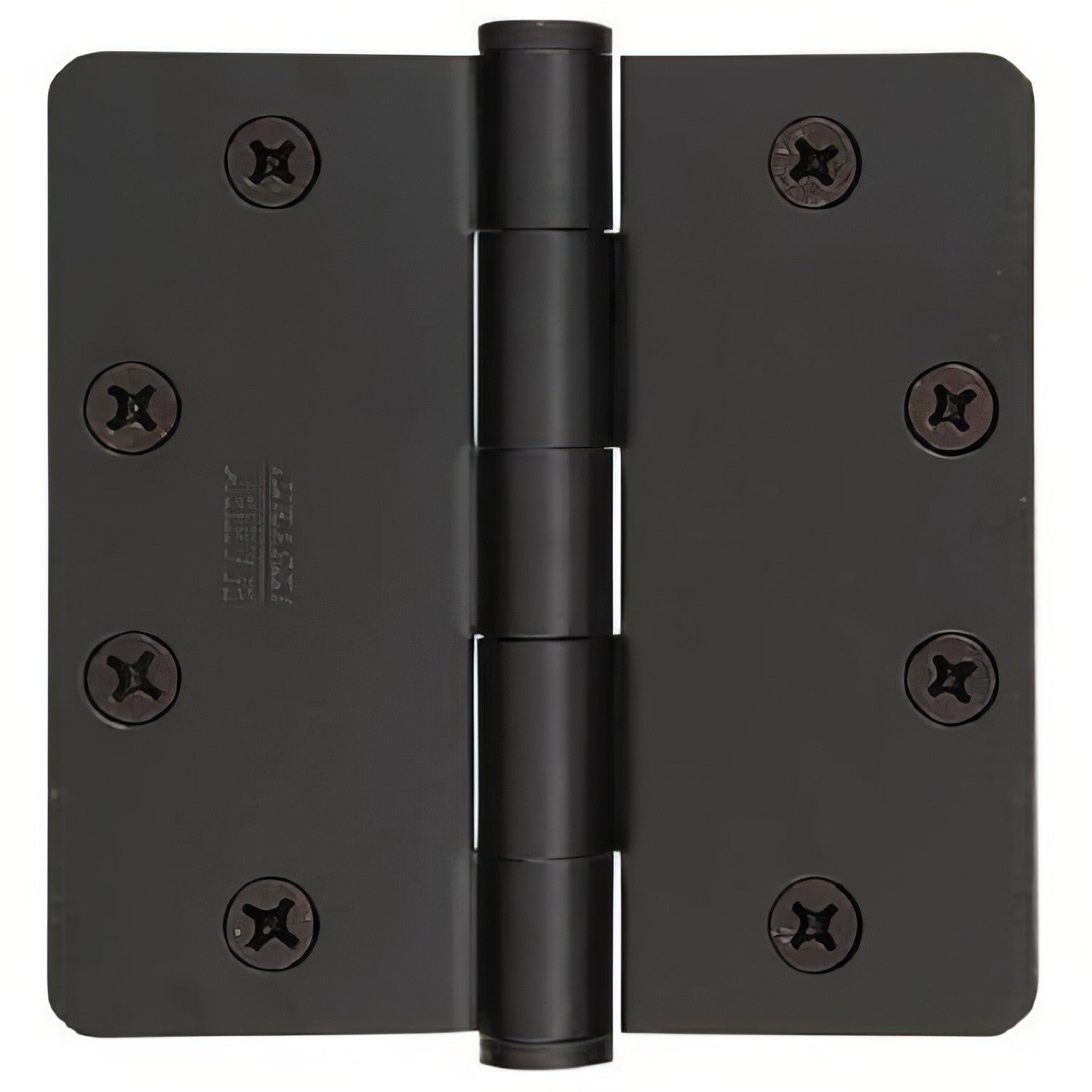 Emtek 92014US 4" x 4" Square Corner Plain Bearing Mortise Hinge - Pair