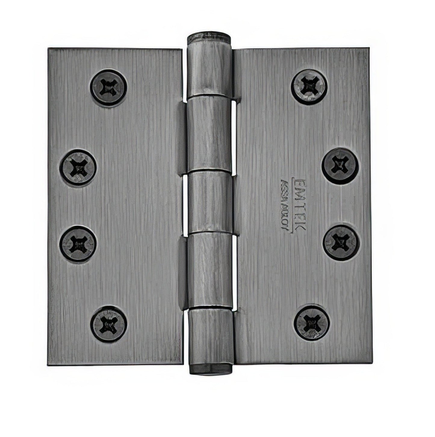 Emtek 92015US 4.5" x 4.5" Square Corner Plain Bearing Mortise Hinge - Pair.