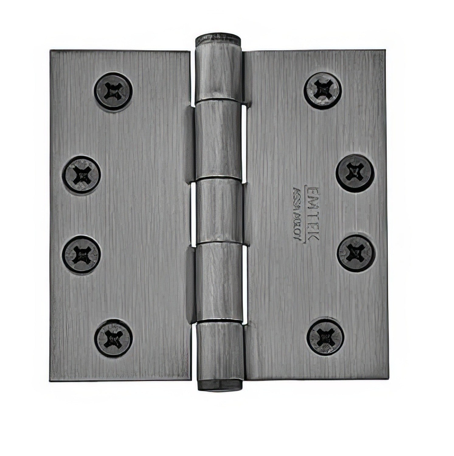 Emtek 92015US 4.5" x 4.5" Square Corner Plain Bearing Mortise Hinge - Pair.