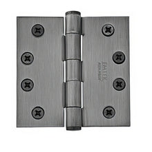 Emtek 92015US 4.5" x 4.5" Square Corner Plain Bearing Mortise Hinge - Pair.