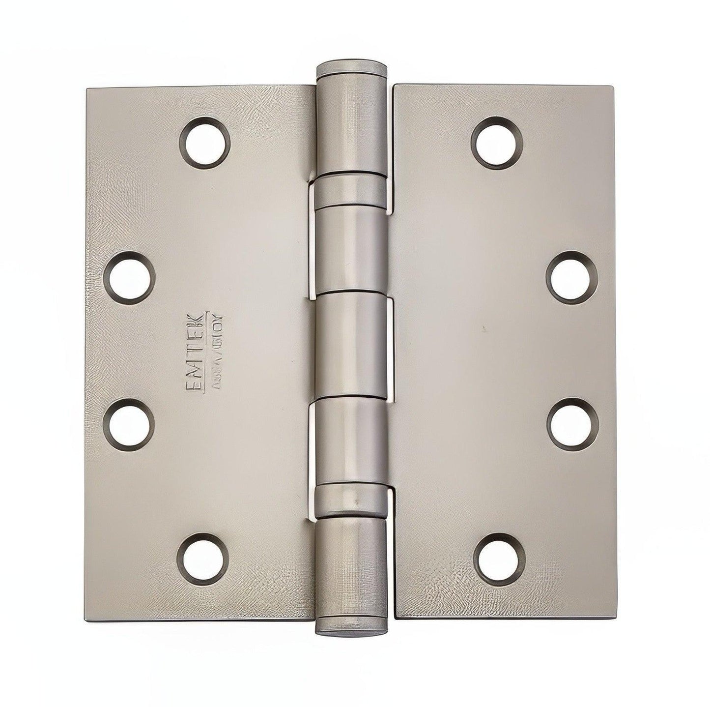 Emtek 92015US 4.5" x 4.5" Square Corner Plain Bearing Mortise Hinge - Pair.