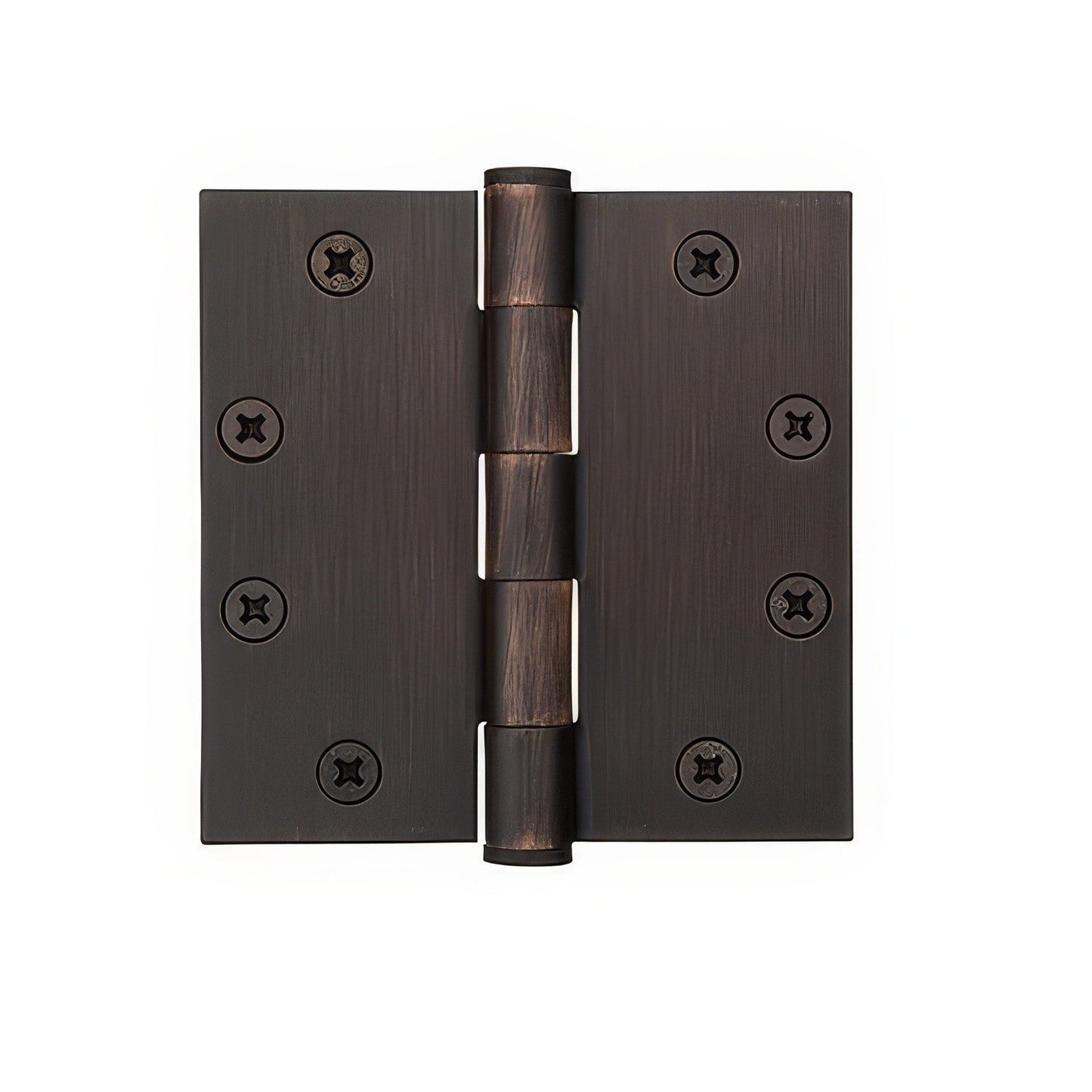 Emtek 92015US 4.5" x 4.5" Square Corner Plain Bearing Mortise Hinge - Pair.