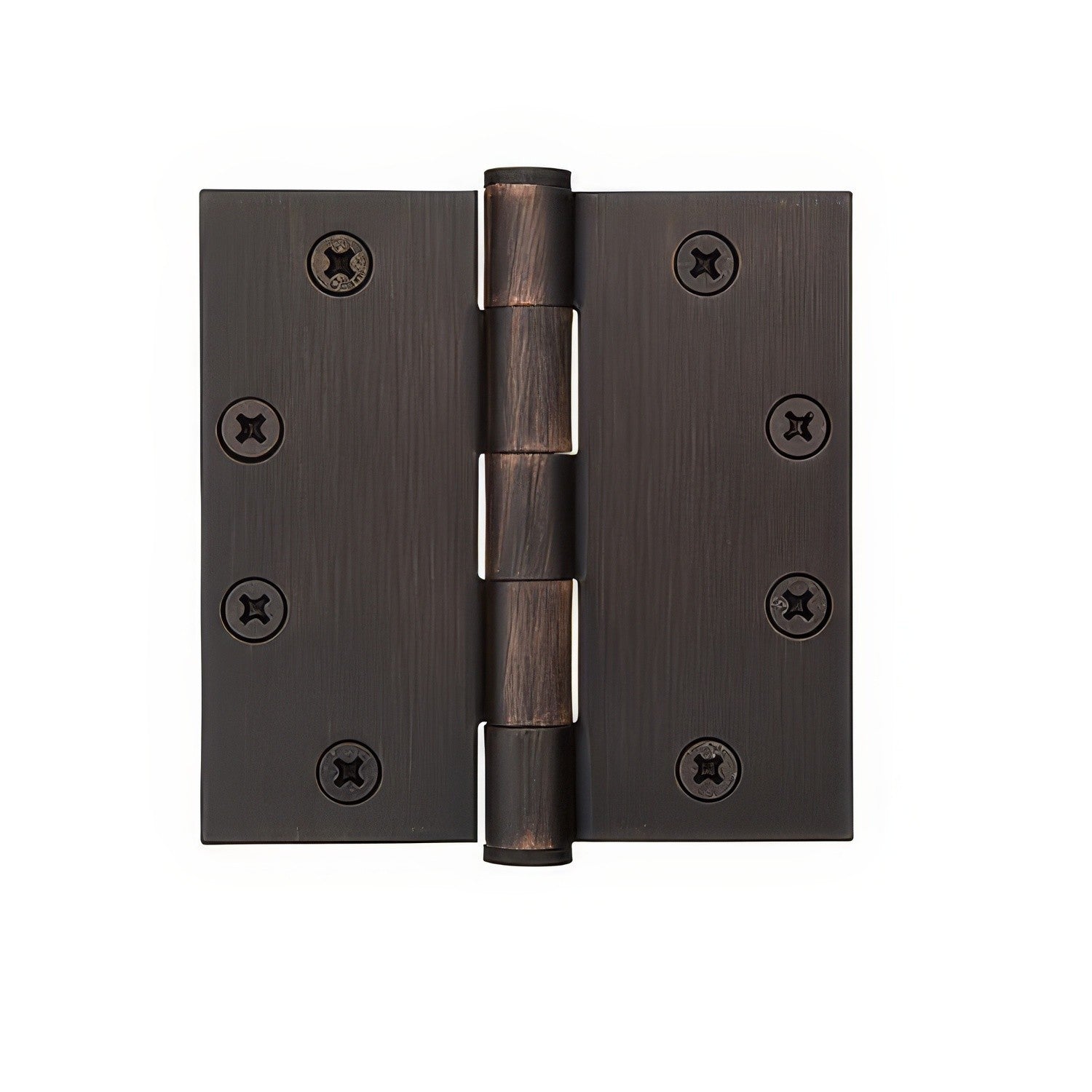 Emtek 92015US 4.5" x 4.5" Square Corner Plain Bearing Mortise Hinge - Pair.