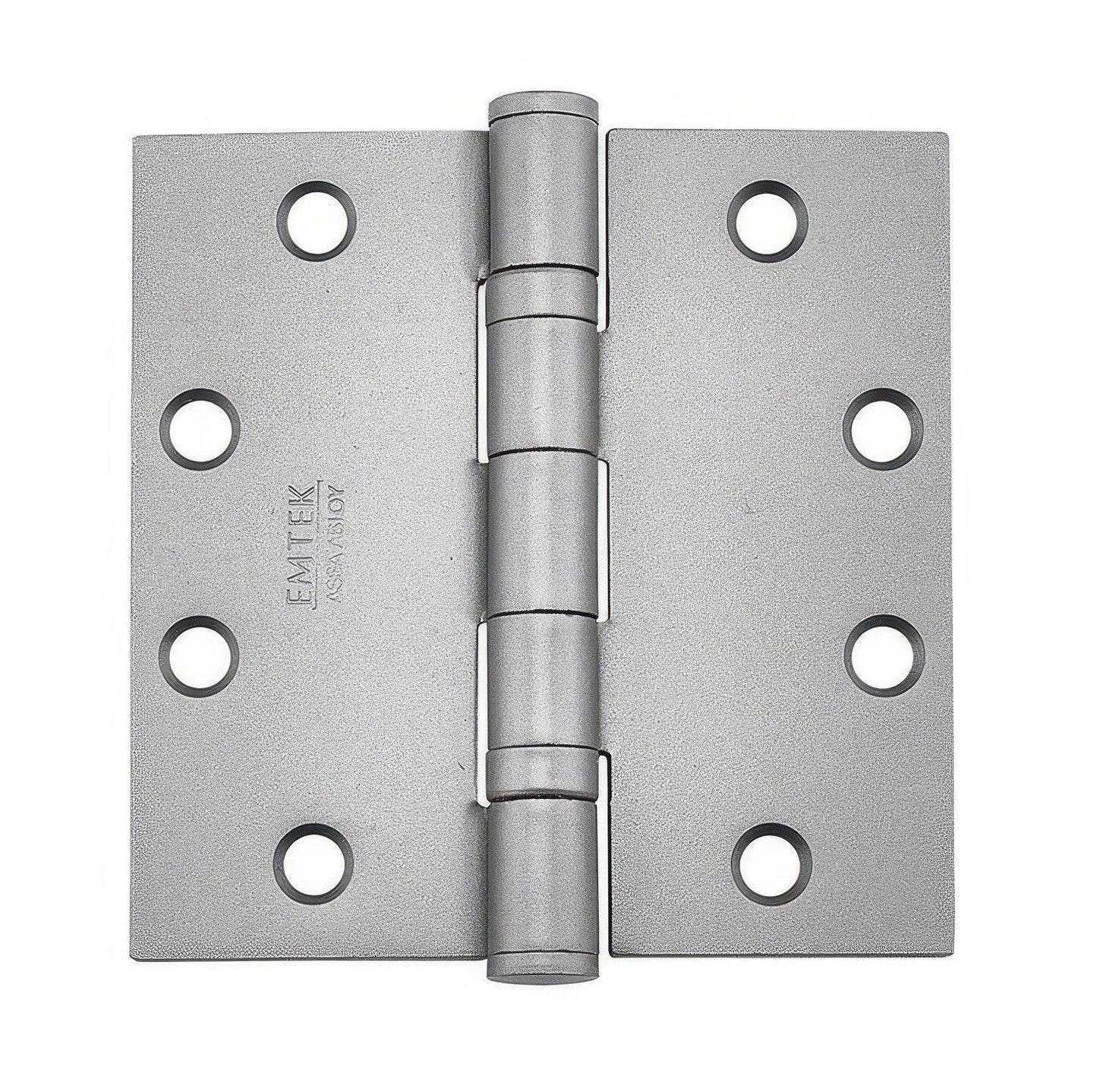 Emtek 92015US 4.5" x 4.5" Square Corner Plain Bearing Mortise Hinge - Pair
