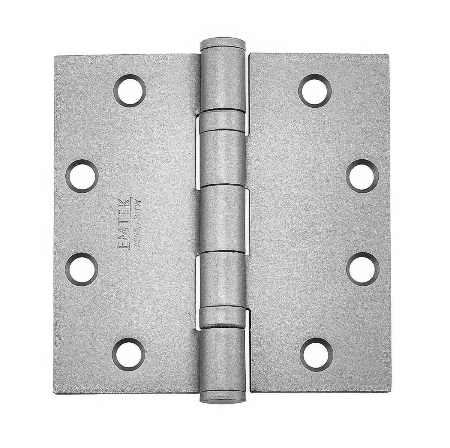 Emtek 92015US 4.5" x 4.5" Square Corner Plain Bearing Mortise Hinge - Pair.