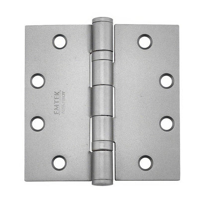 Emtek 92015US 4.5" x 4.5" Square Corner Plain Bearing Mortise Hinge - Pair.