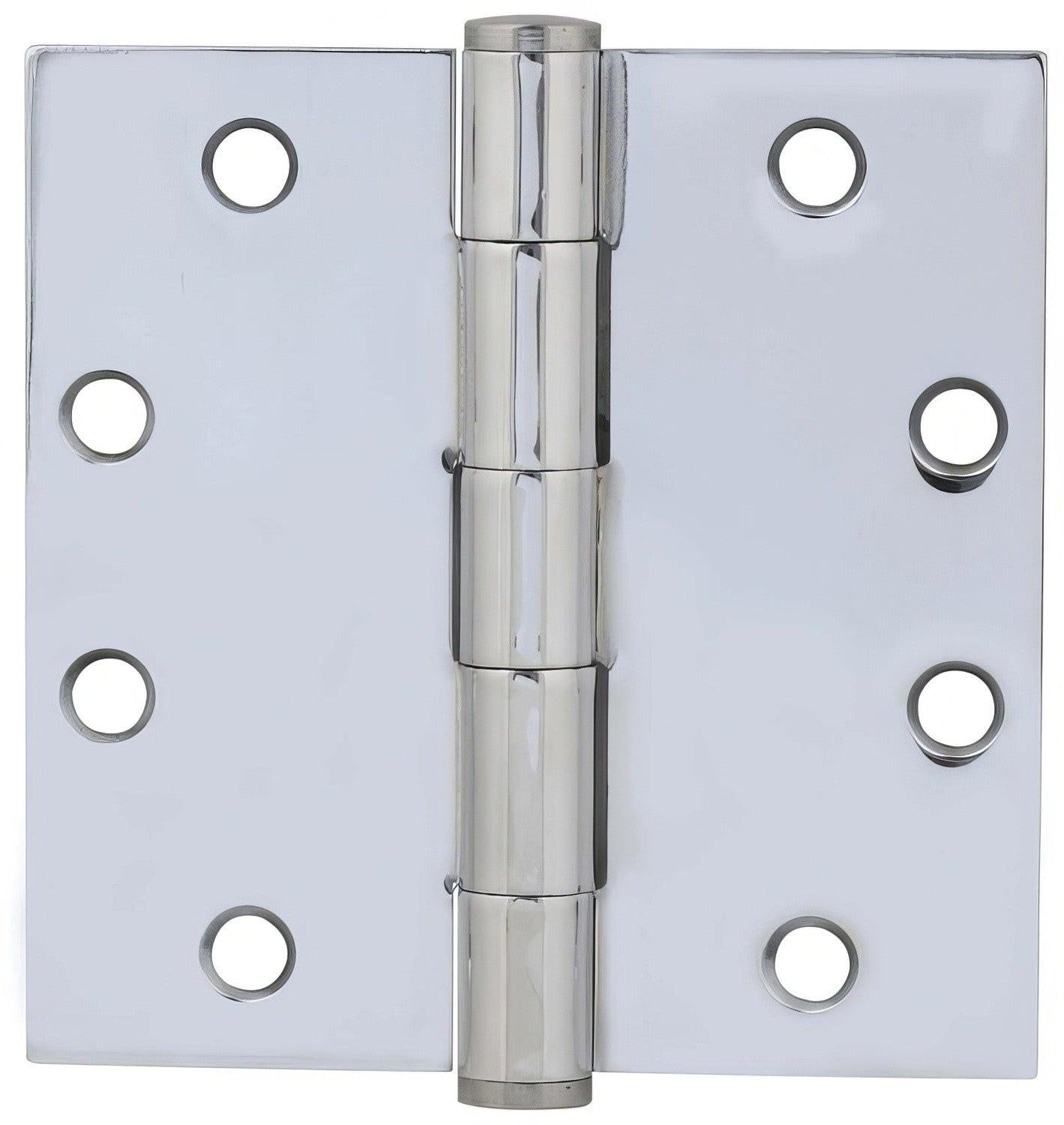 Emtek 92015US 4.5" x 4.5" Square Corner Plain Bearing Mortise Hinge - Pair.