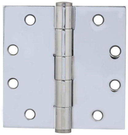 Emtek 92015US 4.5" x 4.5" Square Corner Plain Bearing Mortise Hinge - Pair.