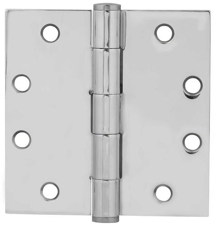 Emtek 92015US 4.5" x 4.5" Square Corner Plain Bearing Mortise Hinge - Pair.