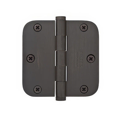Emtek 92023US 3.5 x 3.5 Plain Bearing 1/4" Radius Corners Mortise Hinge