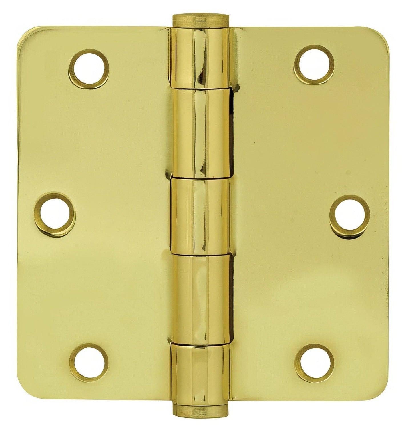 Emtek 92023US 3.5 x 3.5 Plain Bearing 1/4" Radius Corners Mortise Hinge