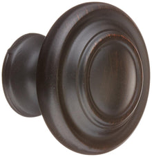 Rusticware 921ORB 1-5/16" Cabinet Knob Oil Rubbed Bronze Finish.