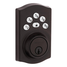 Kwikset 9240TRL-11P Traditional Powerbolt Electronic SmartCode Deadbolt with 4AL Latch and RCS Strike Venetian Bronze Finish.