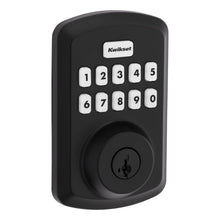 Kwikset 9250TRS-514S Transitional Powerbolt 2 Electronic SmartCode Deadbolt SmartKey with 4AL Latch and RCS Strike Matte Black Finish.