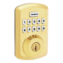 Kwikset 9250TRS-L03S Transitional Powerbolt 2 Electronic SmartCode Deadbolt SmartKey with 4AL Latch and RCS Strike Lifetime Brass Finish.