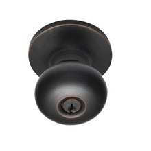 Better Home Products Noe Valley Mushroom Keyed Entry Door Knob.