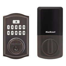 Kwikset 9260TRL-11PS Traditional SmartCode Keypad Electronic Deadbolt SmartKey Venetian Bronze Finish.