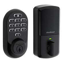 Kwikset 938WIFIKYPD-514S Halo Wi-Fi Enabled Smart Lock Deadbolt with Keypad and SmartKey Backup Matte Black Finish.