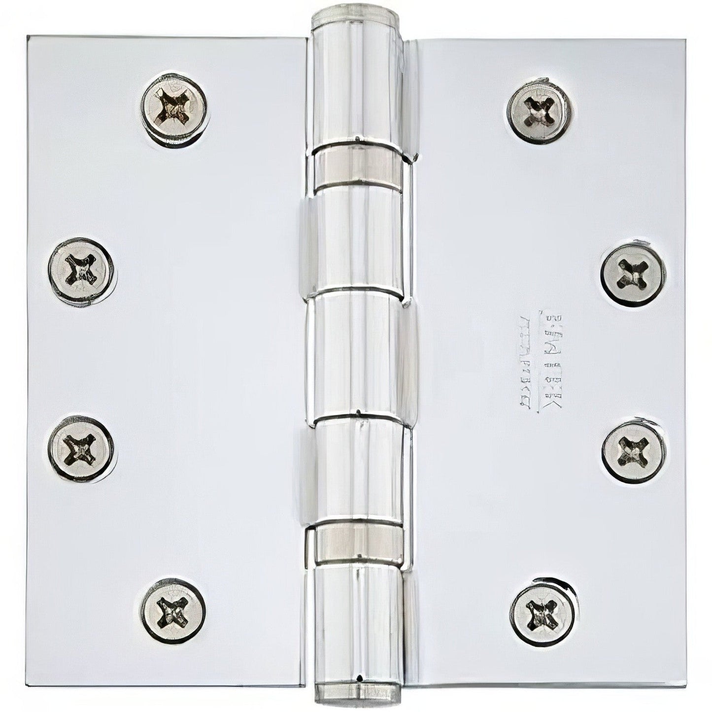 Emtek 4.5" x 4.5" Square Corner Ball Bearing Mortise Hinge - Pair