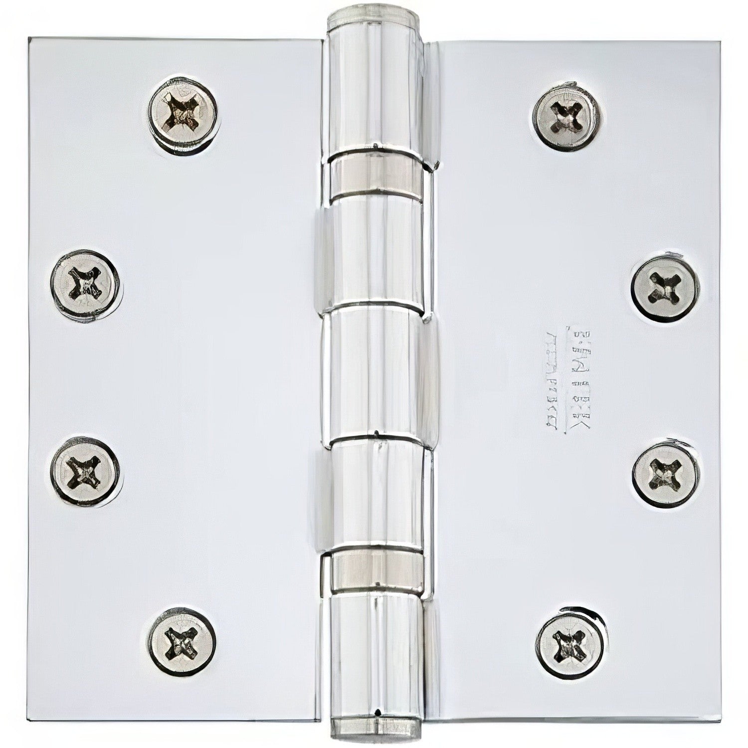 Emtek 4.5" x 4.5" Square Corner Ball Bearing Mortise Hinge - Pair